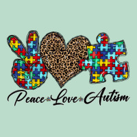 Peace Love Autism1 Premium Hoodie | Teevron