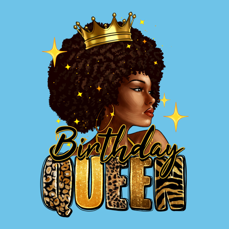 Birthday Queen Afro Girl Premium Sweatshirt by RanaPortraitStore | Teevron