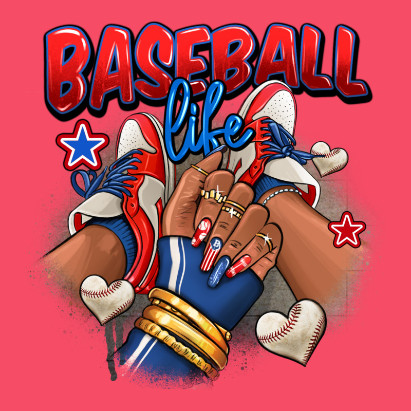 Baseball Life Afro Girl Sneakers Premium Sweatshirt by RanaPortraitStore | Teevron