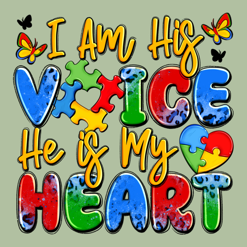 I Am His Voice He Is My Heart Urban Hoodie by JahusDesignShop | Teevron