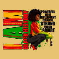 I Am Black History Afro American Woman Premium Sweatshirt | Teevron
