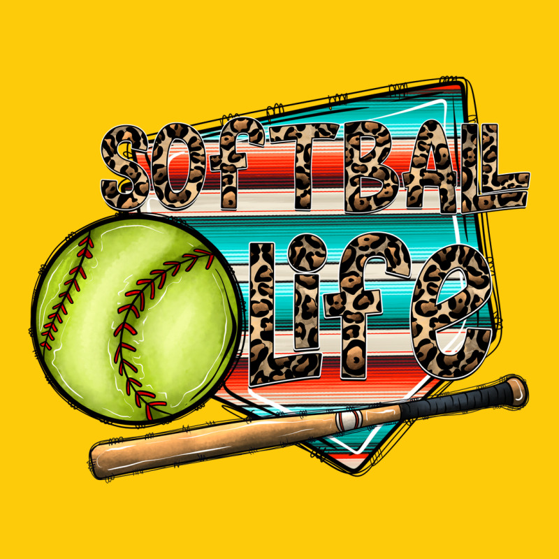 Softball Life Premium Hoodie by CowhideDigitalArt | Teevron