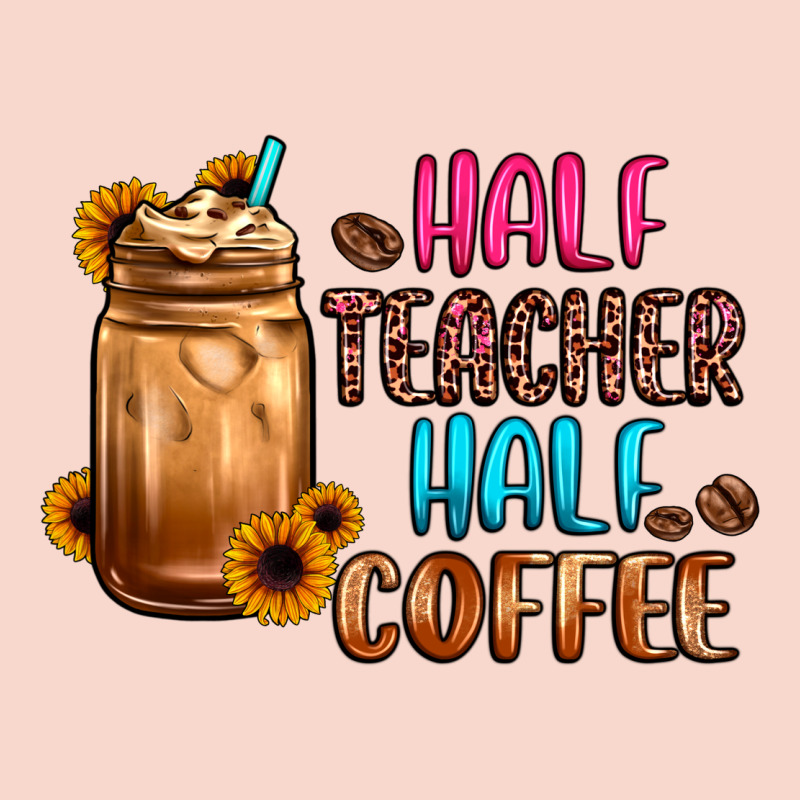 Half Teacher Half Coffee Urban Hoodie by JahusDesignShop | Teevron