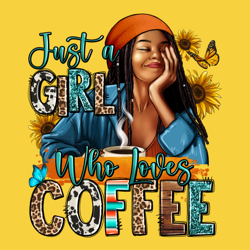 Just A Girl Who Loves Coffee Premium Sweatshirt by RanaPortraitStore | Teevron