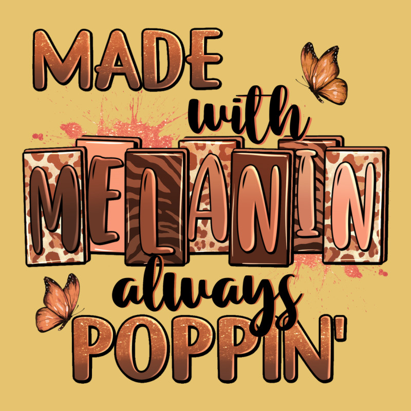 Made With Melanin Always Poppin' Premium Sweatshirt by RanaPortraitStore | Teevron