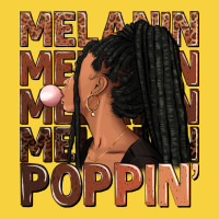 Melanin Poppin' Afro Woman Premium Sweatshirt | Teevron