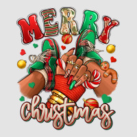 Merry Christmas Black Girl Sneakers Premium Sweatshirt | Teevron