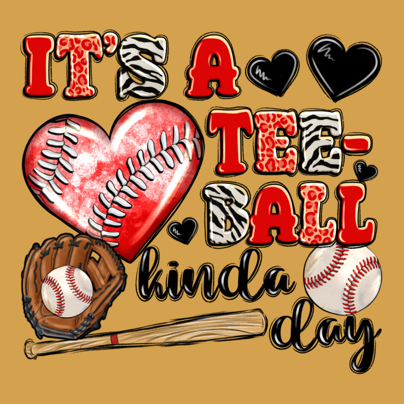 It's A Tee Ball Kinda Day Urban Hoodie by JahusDesignShop | Teevron