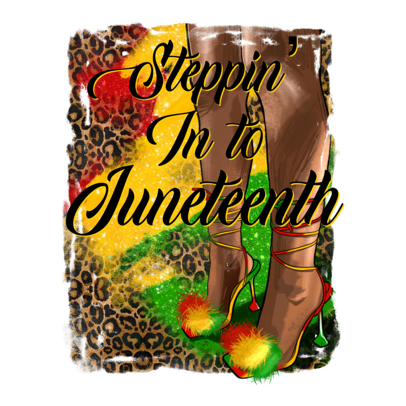 Steppin' In To Juneteenth Premium Hoodie by HRA Design Shop | Teevron