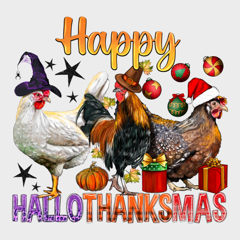 Happy Hallothanksmas Chick Urban Hoodie by BundleAndBundleShop | Teevron