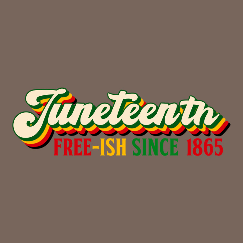 Juneteenth Free Ish Since 1865 Premium Hoodie by HRA Design Shop | Teevron
