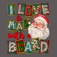 I Love A Man With A Beard Premium Hoodie | Teevron