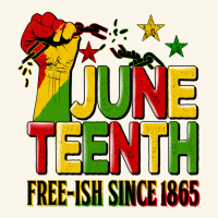 Juneteenth Fist Free Ish Since 1865 Premium Hoodie | Teevron