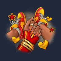 Softball Afro Girl Sneakers Premium Sweatshirt | Teevron