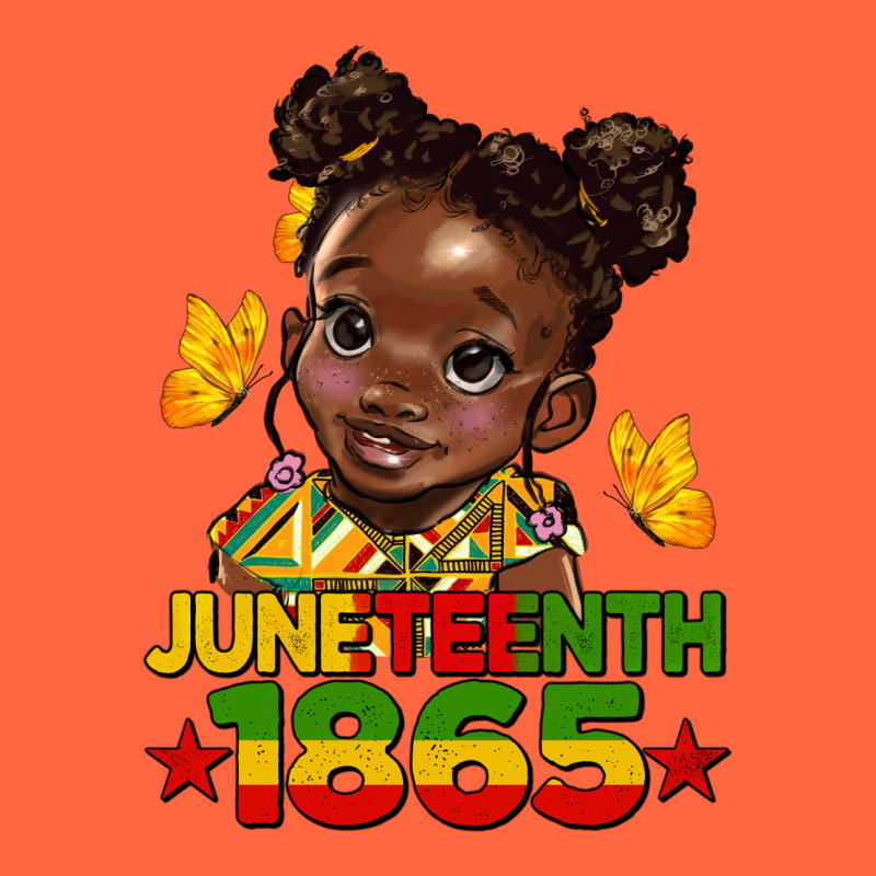 Juneteenth 1865 Afro Girl Premium Hoodie by HRA Design Shop | Teevron