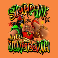 Steppin' Into Juneteenth Sneaker And Heel Afro Wom Premium Sweatshirt | Teevron