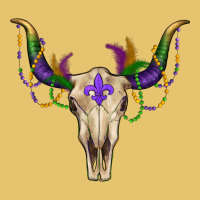 Mardi Gras Bull Skull Premium Sweatshirt | Teevron