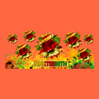 Juneteenth Sunflowers Libbey Glass Premium Hoodie | Teevron