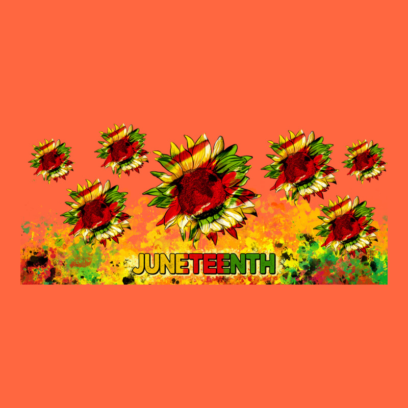 Juneteenth Sunflowers Libbey Glass Premium Hoodie by HRA Design Shop | Teevron