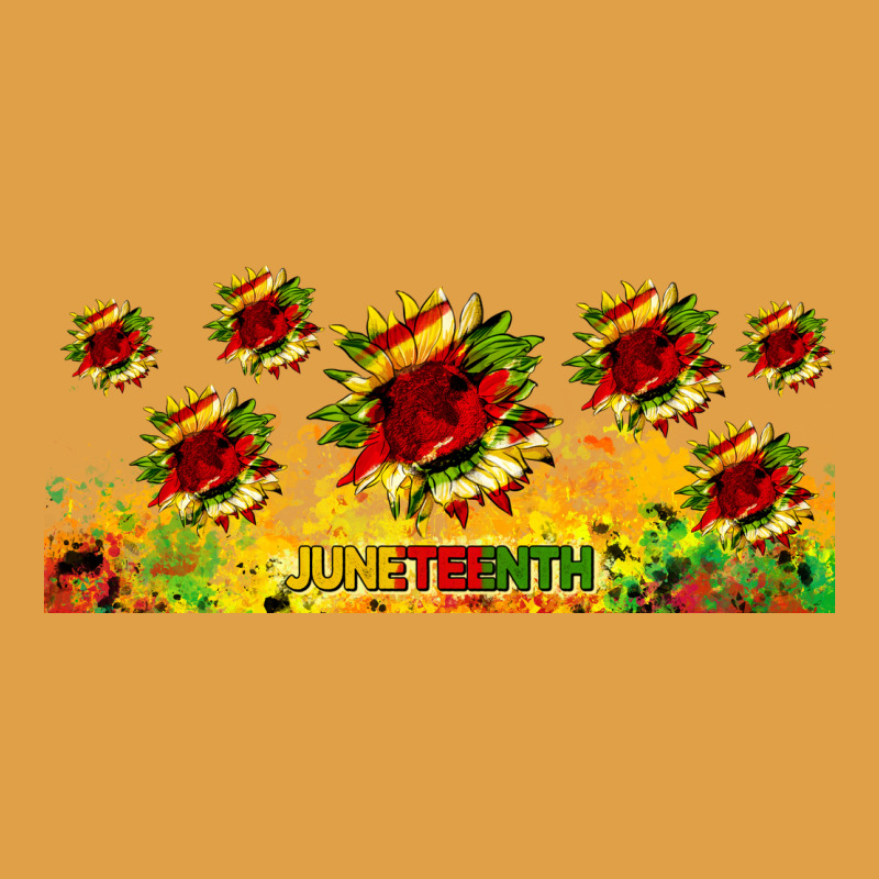 Juneteenth Sunflowers Libbey Glass Premium Hoodie by HRA Design Shop | Teevron