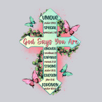 God Says You Are Cross Urban Hoodie | Teevron