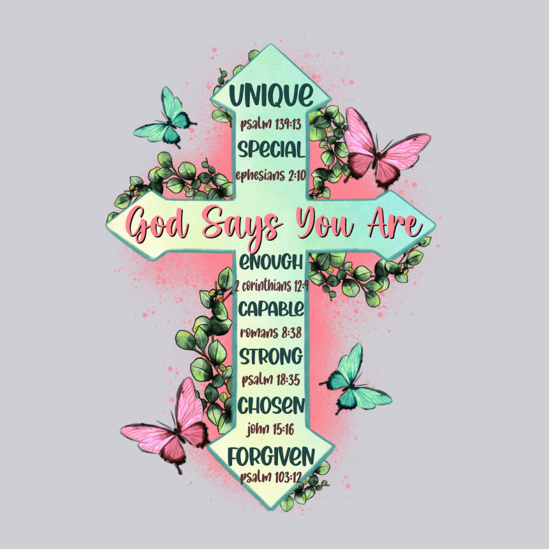 God Says You Are Cross Urban Hoodie by JahusDesignShop | Teevron
