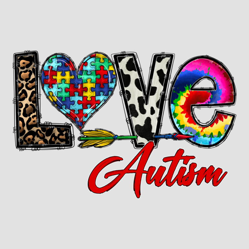 Love Autism Premium Hoodie by CowhideDigitalArt | Teevron
