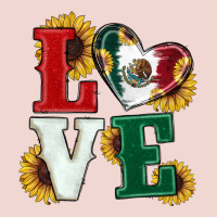 Mexican Flag With Sunflowers Love Premium Sweatshirt | Teevron