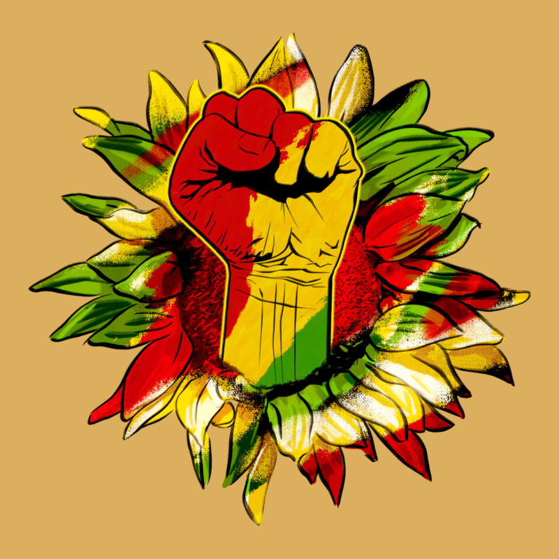 Juneteenth Sunflower Premium Hoodie by HRA Design Shop | Teevron