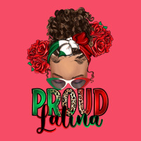 Proud Latina Messy Bun Premium Sweatshirt | Teevron