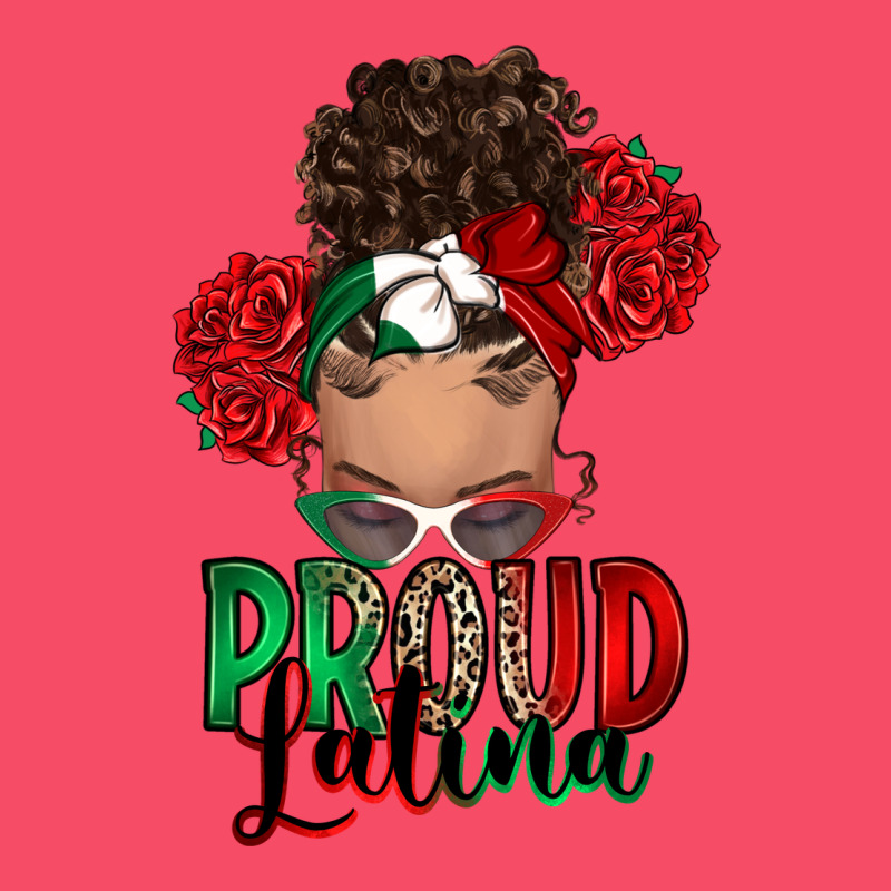 Proud Latina Messy Bun Premium Sweatshirt by RanaPortraitStore | Teevron