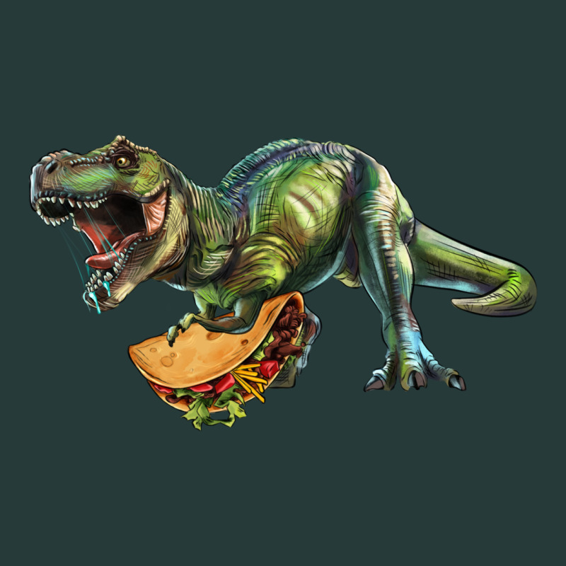 T-rex Dinosaur Holding A Taco Premium Sweatshirt by RanaPortraitStore | Teevron