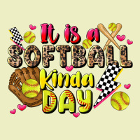 It Is A Softball Kinda Day Urban Hoodie | Teevron