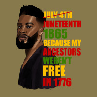 Juneteenth 1885 Because My Ancestors Weren't Free In 1776 Black Man Premium Hoodie | Teevron