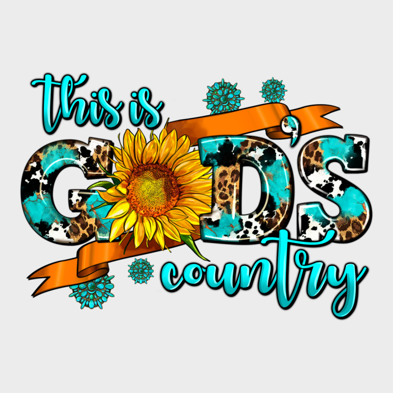 This Is Gods Country Sunflower Urban Hoodie by AdoDesignShop | Teevron