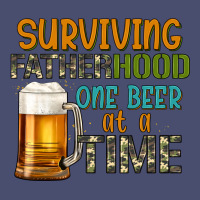 Surviving Fatherhood One Beer At A  Time Vintage Tee | Teevron