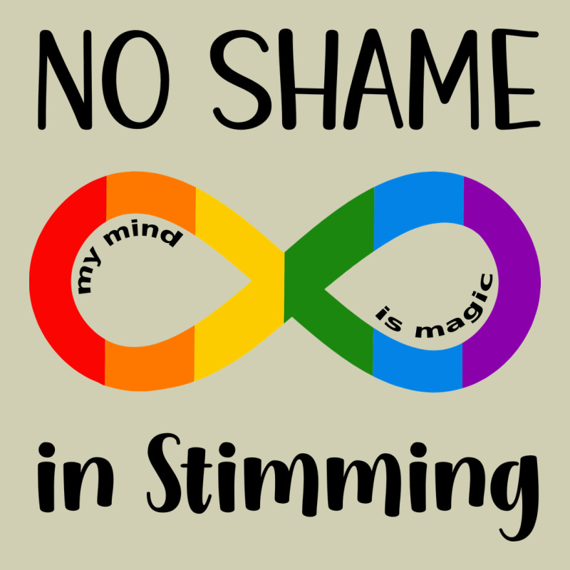 No Shame Stimming Heavy Core Tee by CowhideDigitalArt | Teevron
