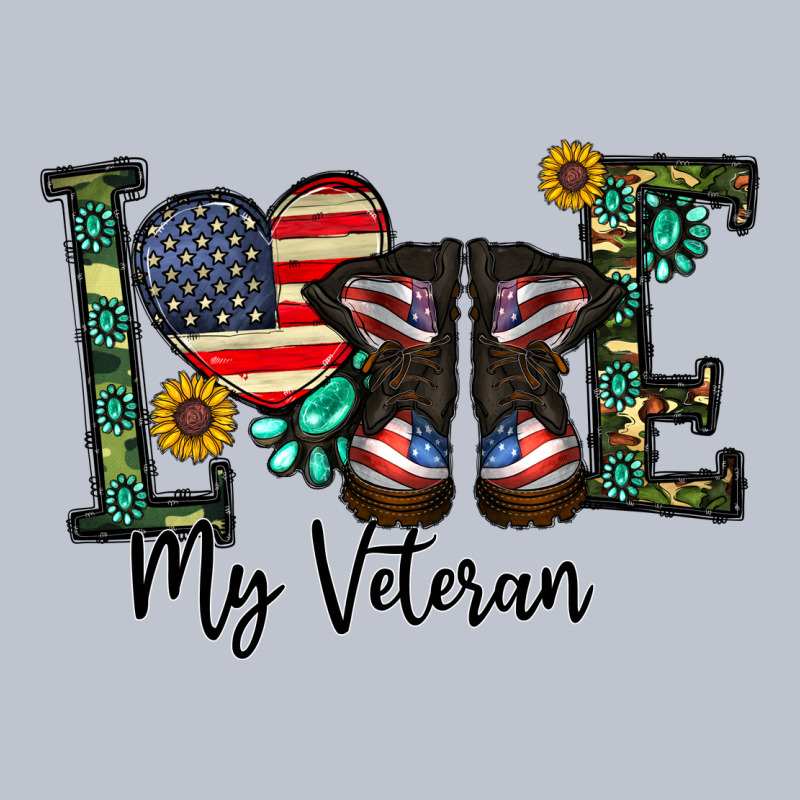 Love My Veteran Premium Hoodie by CowhideDigitalArt | Teevron