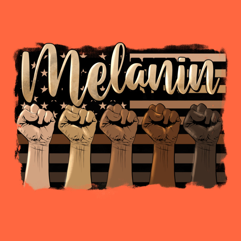 Melanin American Flag Premium Hoodie by HRA Design Shop | Teevron