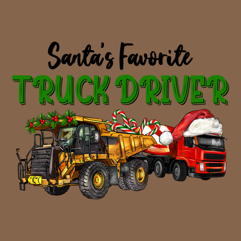 Santa's Favorite Truck Driver Premium Tee by LillyAllenDesigns | Teevron
