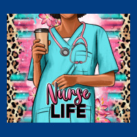 Nurse Life Afro Woman Premium Sweatshirt | Teevron
