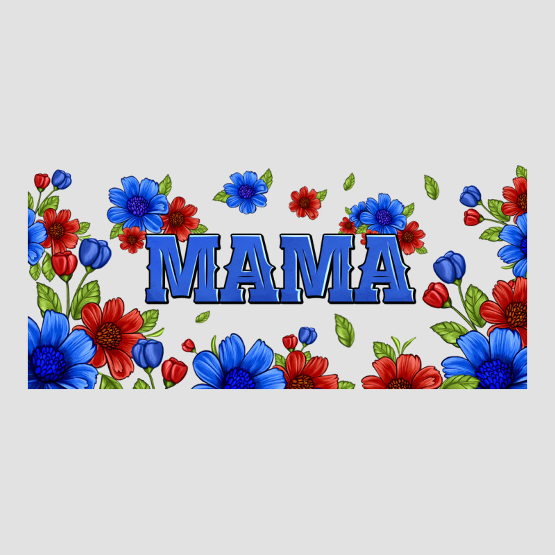 Floral American Mama 16oz Libbey Cup Premium Hoodie by HRA Design Shop | Teevron