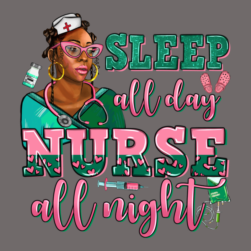 Afro  Nurse Sleep All Day Nurse All Night Urban Hoodie by AdoDesignShop | Teevron