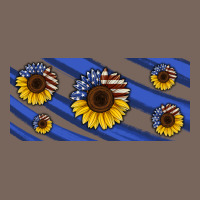 American Flag Sunflowers 16oz Libbey Cup Premium Hoodie | Teevron