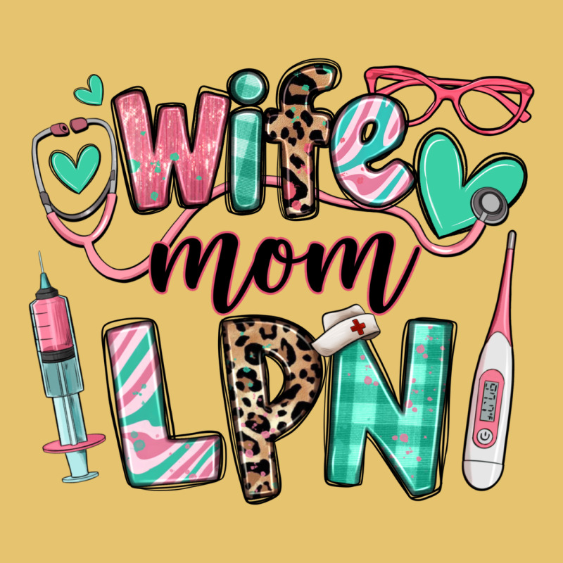 Wife Mom Lpn Licensed Practical Nurse Premium Sweatshirt by RanaPortraitStore | Teevron