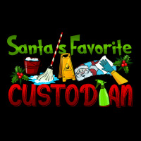 Santa's Favorite Custodian Premium Tee | Teevron