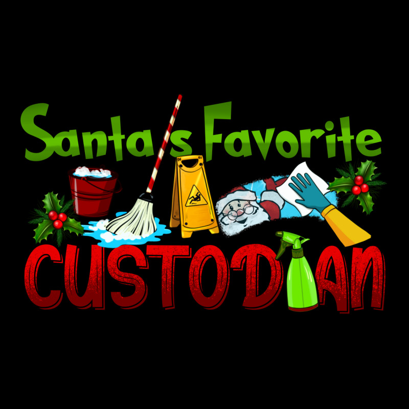 Santa's Favorite Custodian Premium Tee by LillyAllenDesigns | Teevron