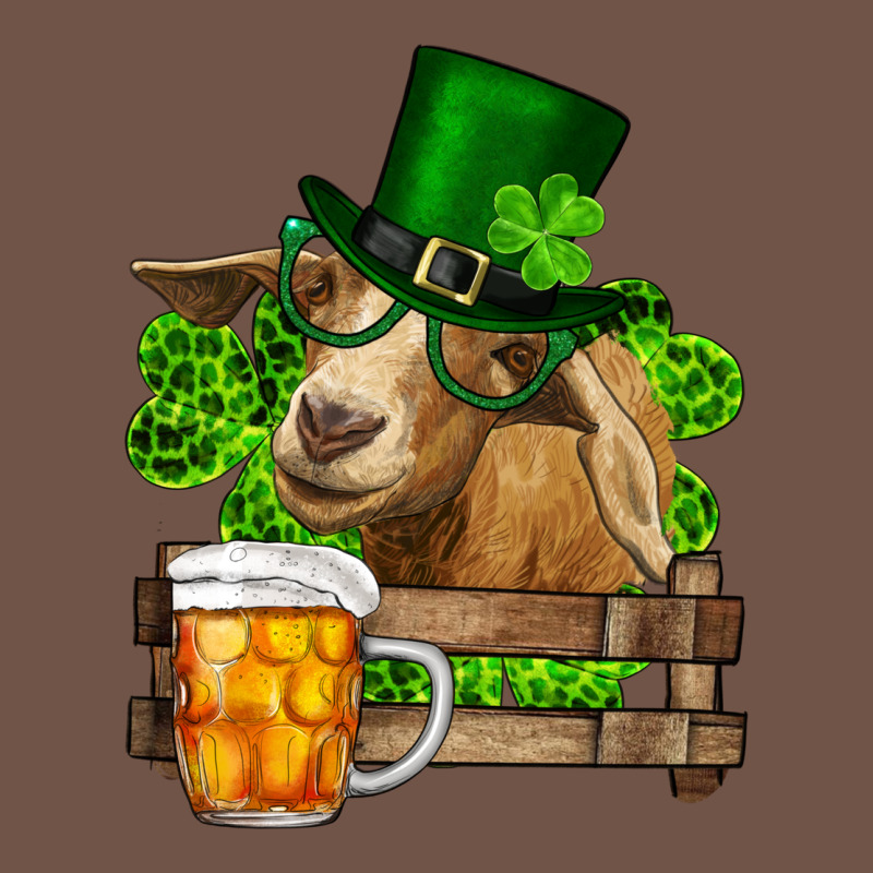 St. Patricks Day Goat And Beer Premium Sweatshirt by RanaPortraitStore | Teevron