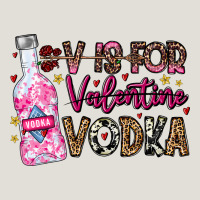 V Is For Valentine Vodka Heavy Core Tee | Teevron