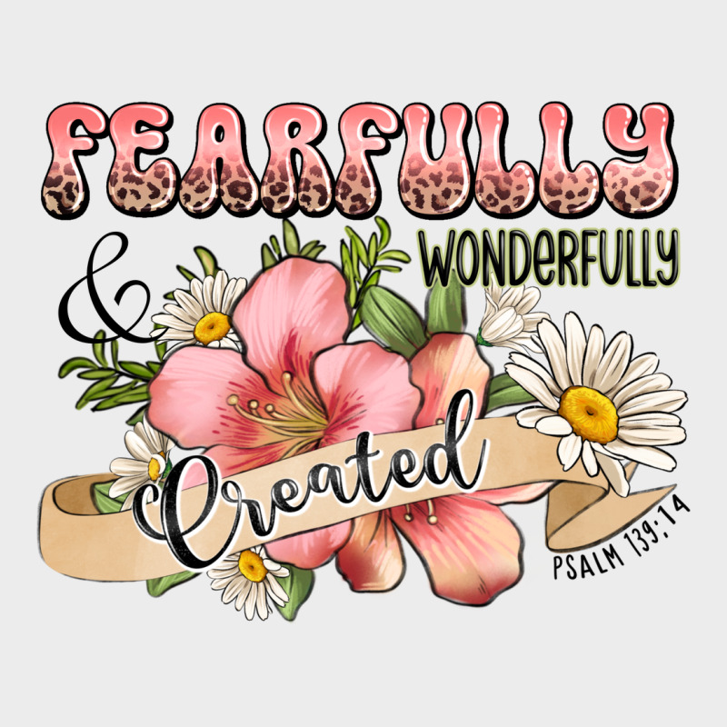Fearfully And Wonderfully Created Urban Hoodie by JahusDesignShop | Teevron